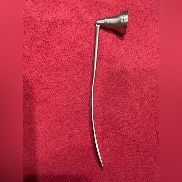 Pewter Candle Snuffer Bell Shaped Cone - Picture 4 of 8